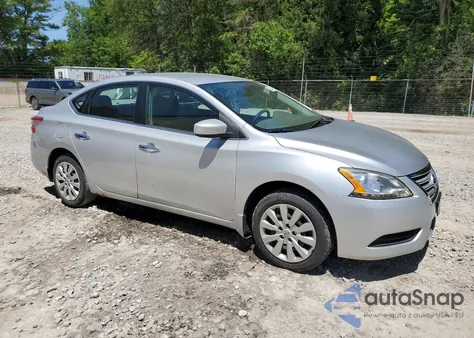2013 Nissan Sentra S из США, поврежденный, VIN 3N1AB7AP0DL561474
